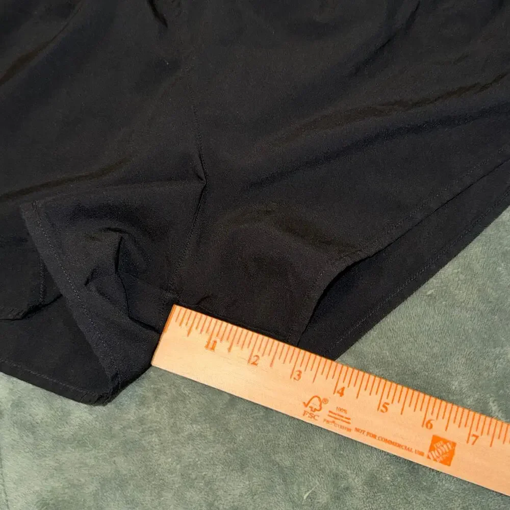 Reebok Running Shorts Black Pastel Green Girl's Size XL Activewear Casual Active